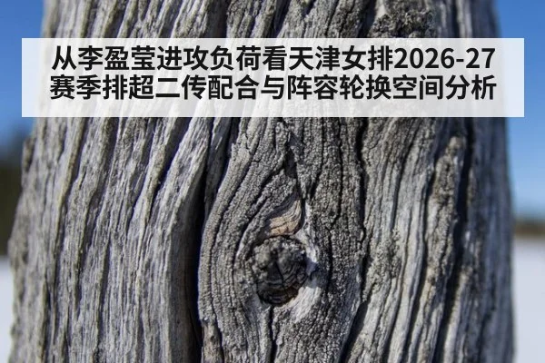 从李盈莹进攻负荷看天津女排2026-27赛季排超二传配合与阵容轮换空间分析
